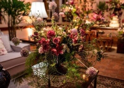 Arranjo da mesa de centro