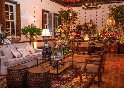 Lounge decorado estilo provençal