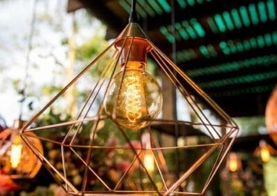 Iluminação para festa de casamento